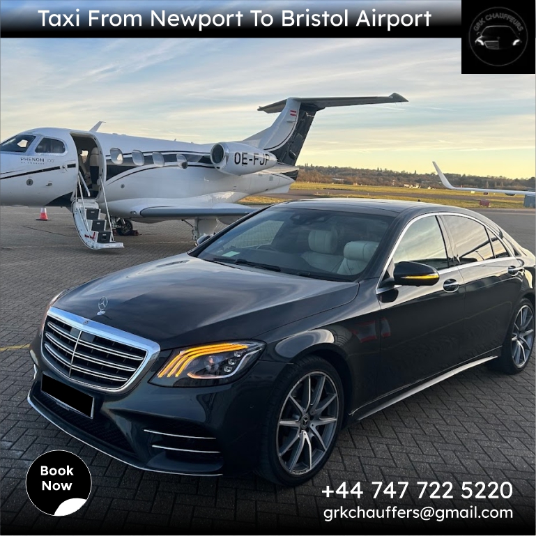 Taxi from Newport to Bristol Airport