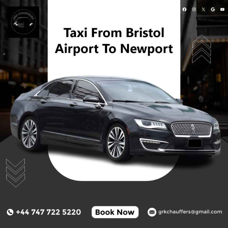 Taxi from Bristol Airport to Newport