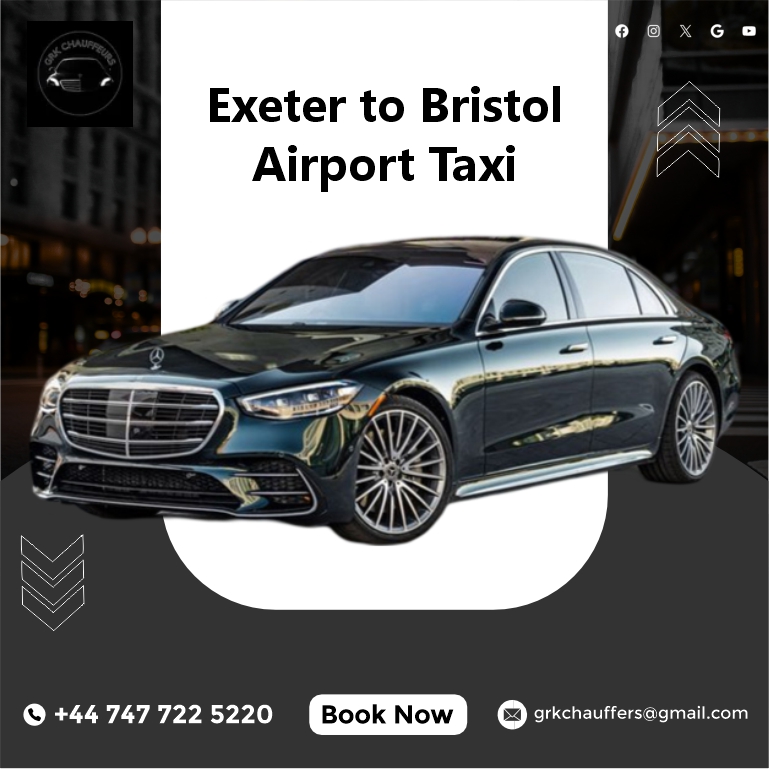 Exeter to Bristol Airport Taxi